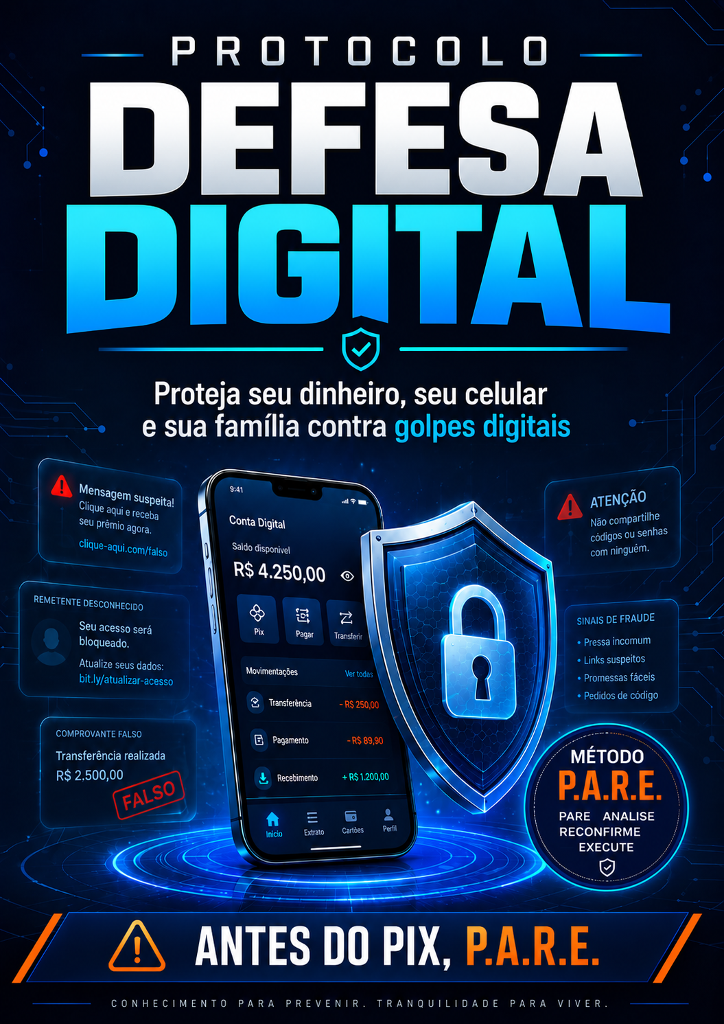 Capa do Protocolo de Defesa Digital